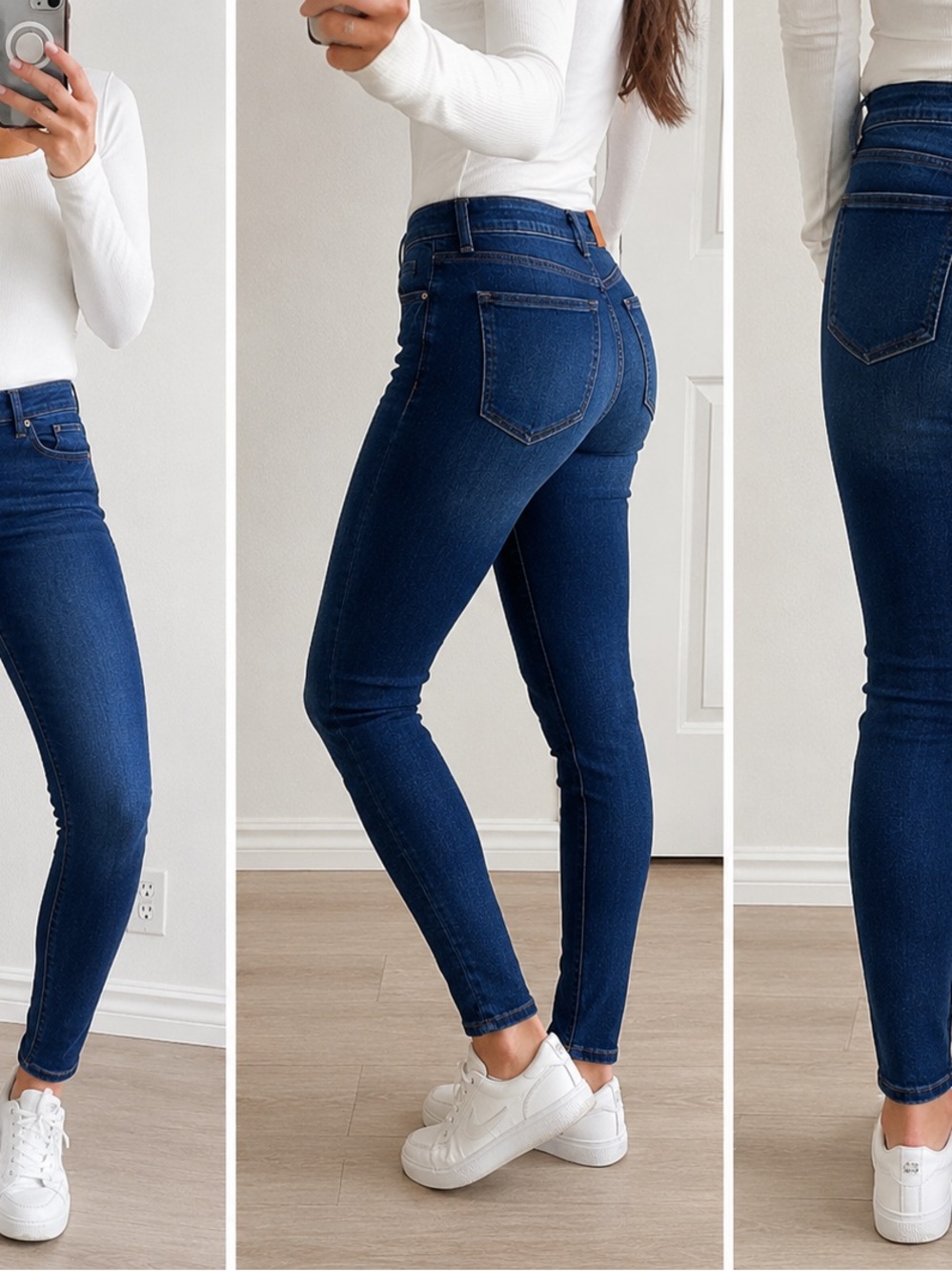 pistola Dark Blue Skinny Jeans